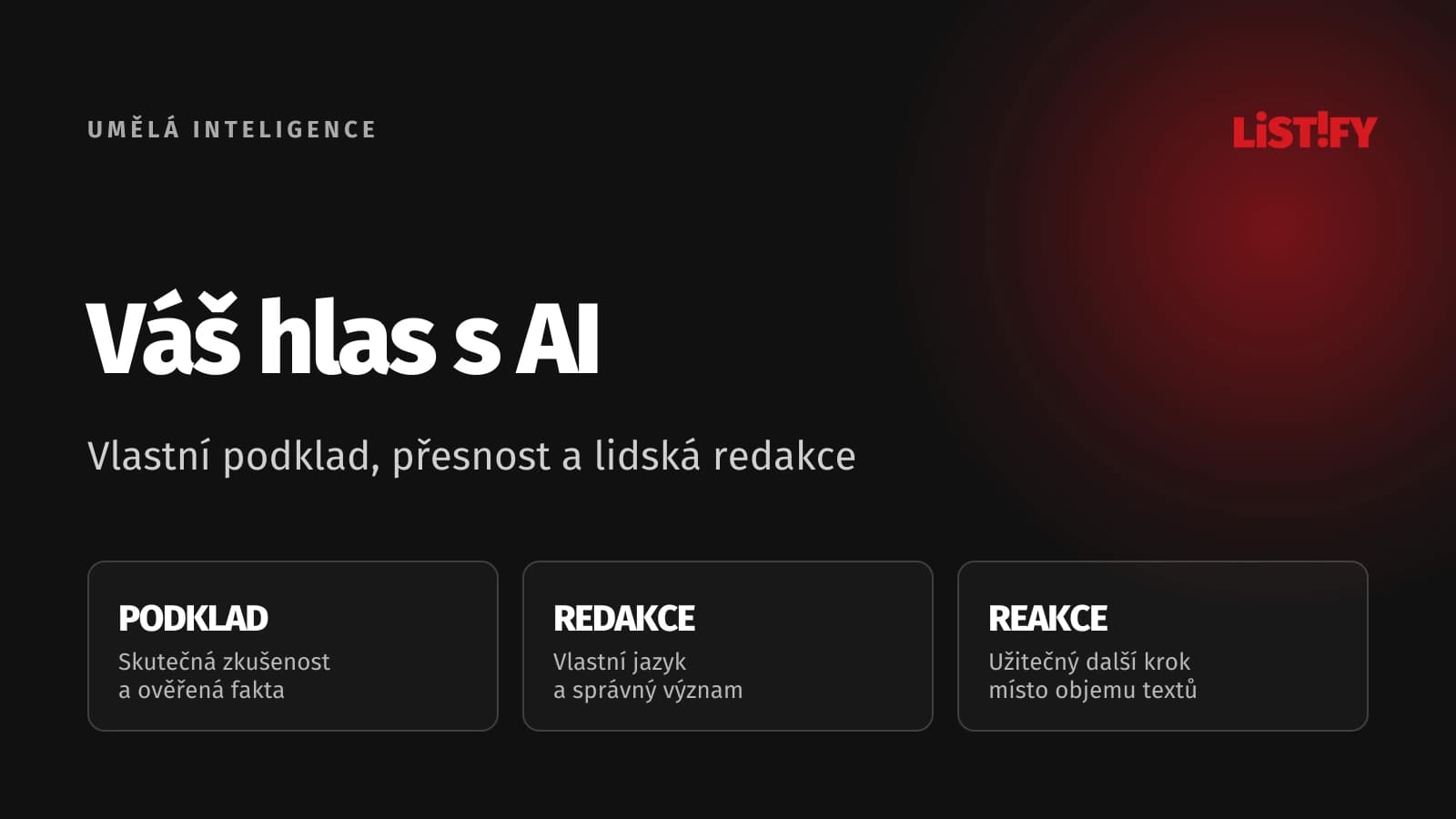 AI pro sociální sítě: zrychlete přípravu a zachovejte vlastní hlas: přehled rozhodnutí a postupu