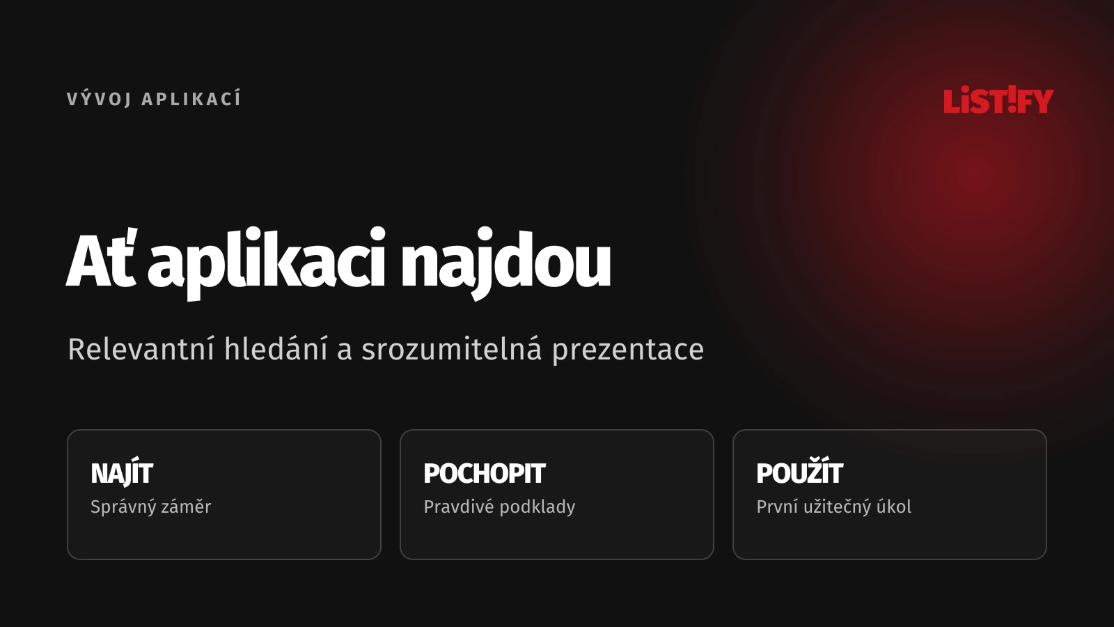 ASO: nalezení aplikace, instalace a užitečné použití