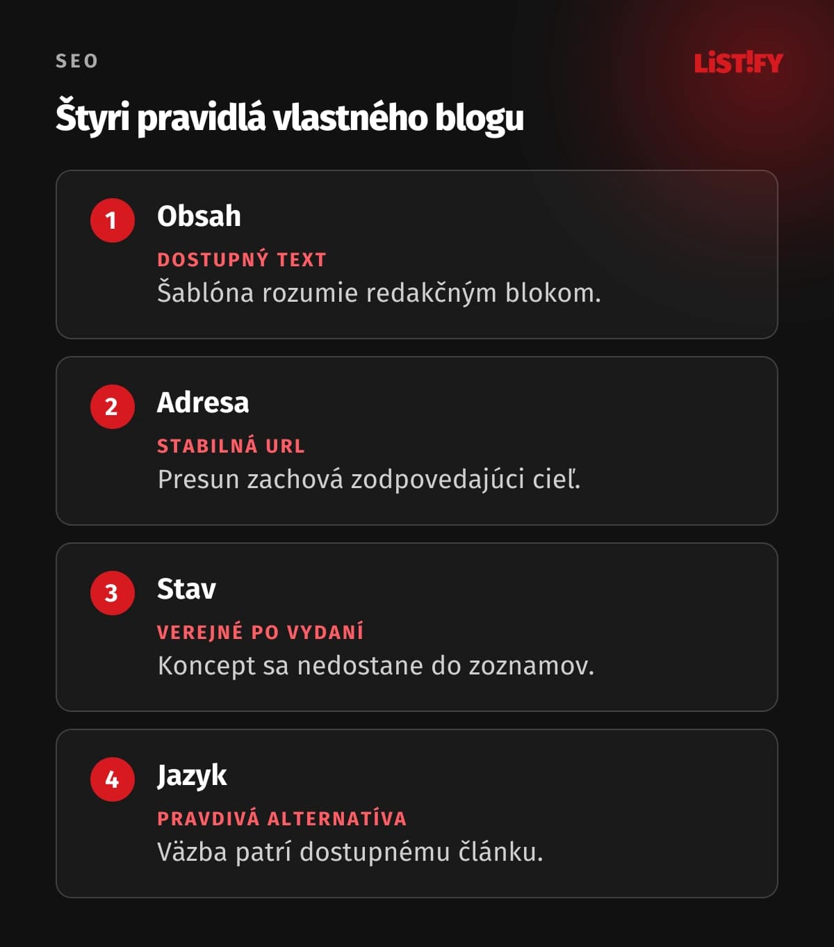 Rozhodnutia pre vlastný blog: obsah, adresa, verejnosť a jazyk