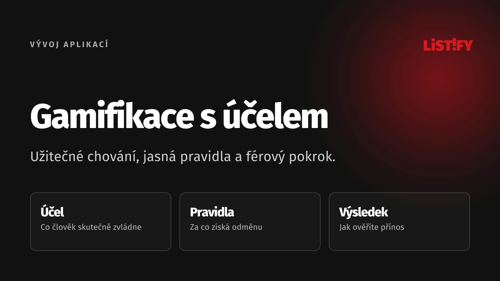 Mobilní hry a gamifikace: Jak zapojit uživatele do běžných aplikací: přehled rozhodnutí a postupu
