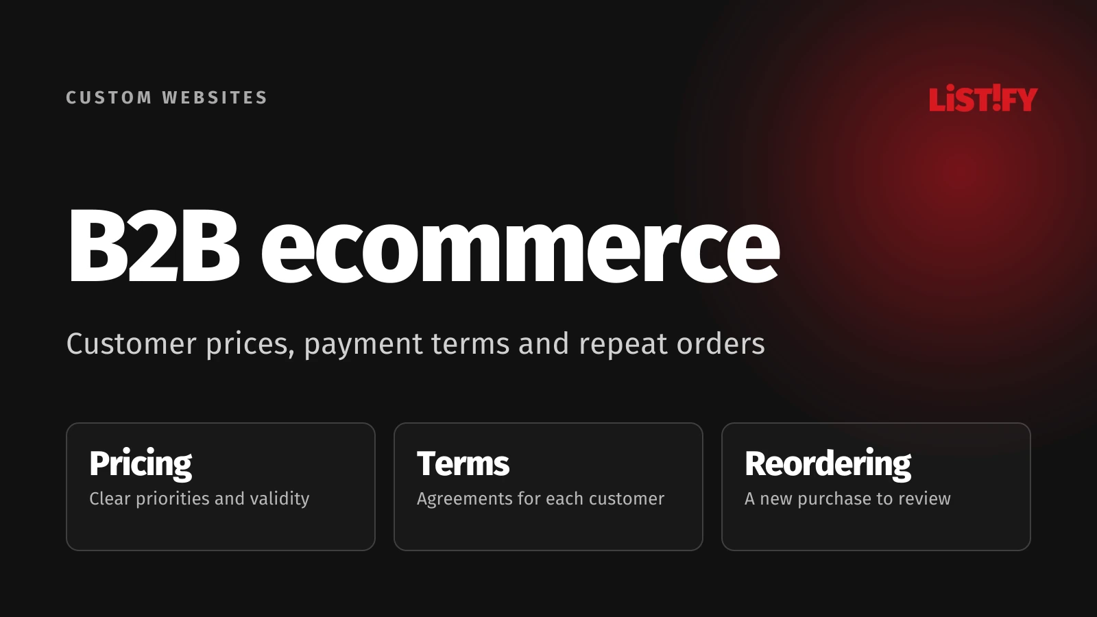 B2B ecommerce. Key points from the practical guide.