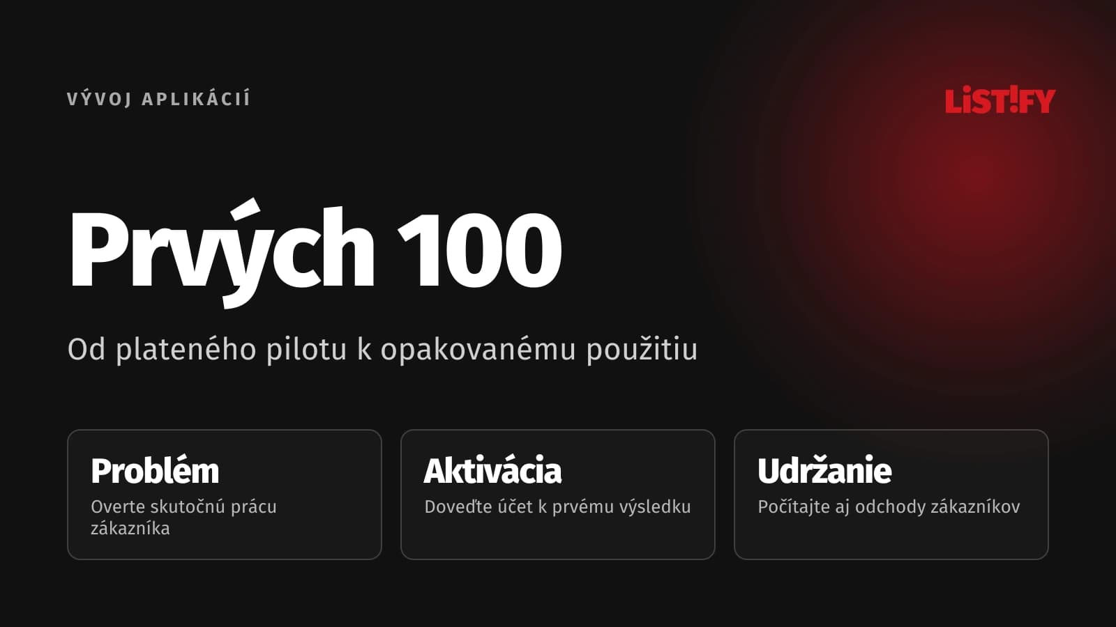 Ako vytvoriť SaaS: Od nápadu po prvých 100 platiacich zákazníkov