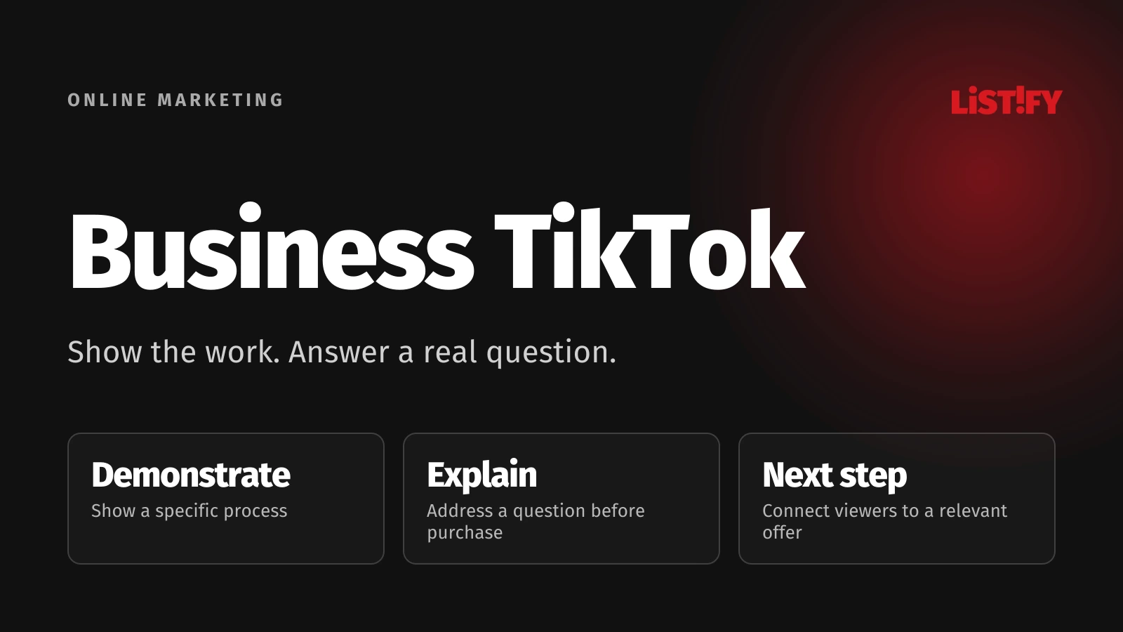 TikTok for businesses: What to try beyond dance trends