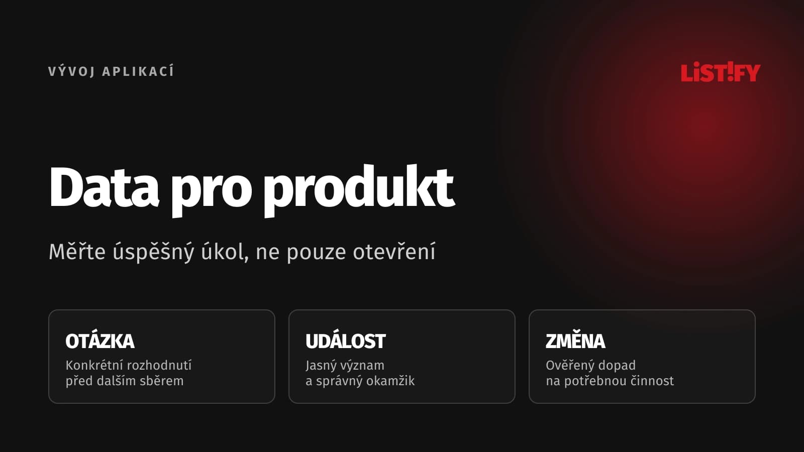 Produktová analytika: zjistěte, kde lidé v aplikaci ztrácejí cestu: přehled rozhodnutí a postupu
