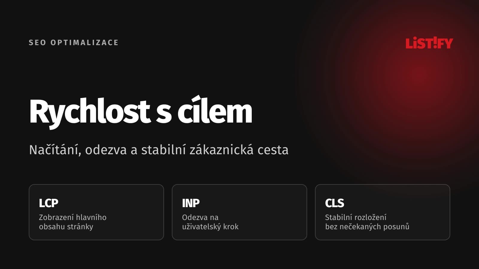 Rychlost webu: které opravy pomohou zákazníkům, SEO a obchodu: přehled rozhodnutí a postupu